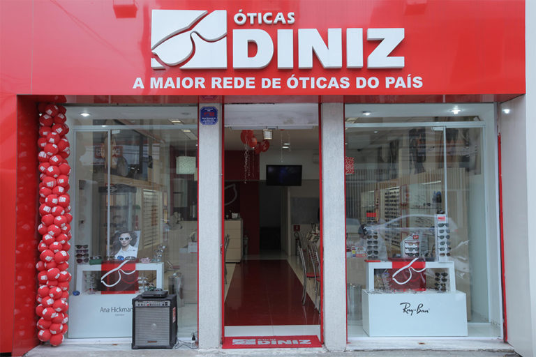Óticas Diniz pretende abrir 100 novas unidades até o fim de 2017