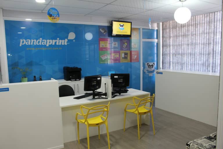 Franquia de gráfica PandaPrint custa menos de R$ 100 mil