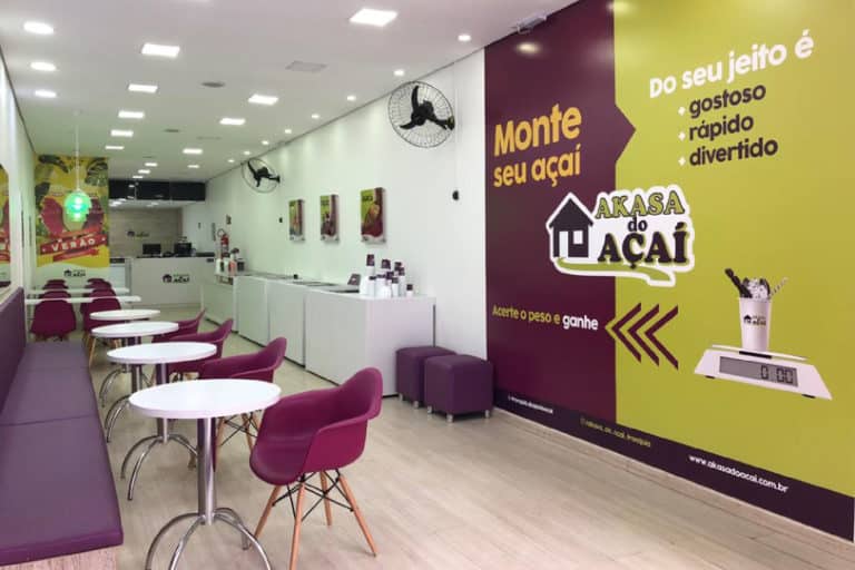 Franquia Akasa do Açaí oferece modelos a partir de R$ 80 mil