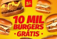 Semana no Franchising: de 12 a 16 de abril 10 MIL BURGERS GRATIS
