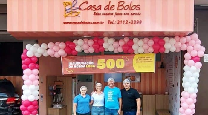 casa de bolos chega a 500 lojas